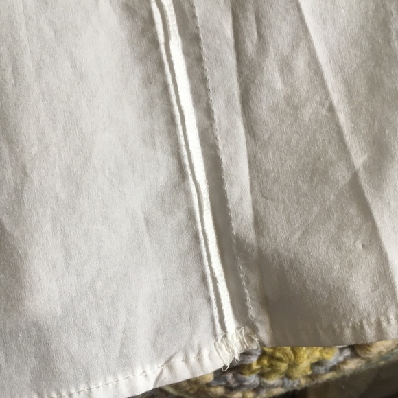 ROCHAS White Cotton Boxy Shirt 46 M - Picture 11 of 12